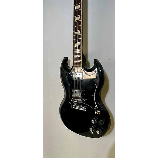 Used Gibson Used Gibson SG Standard Black Solid Body Electric Guitar