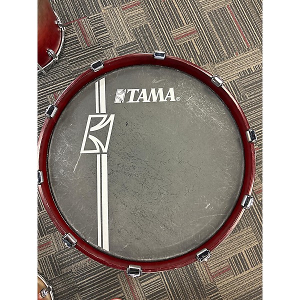 Used Used TAMA 3 piece Starclassic Satin Burgandy Drum Kit