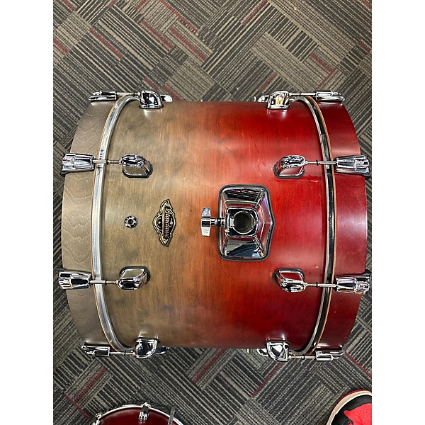 Used Used TAMA 3 piece Starclassic Satin Burgandy Drum Kit