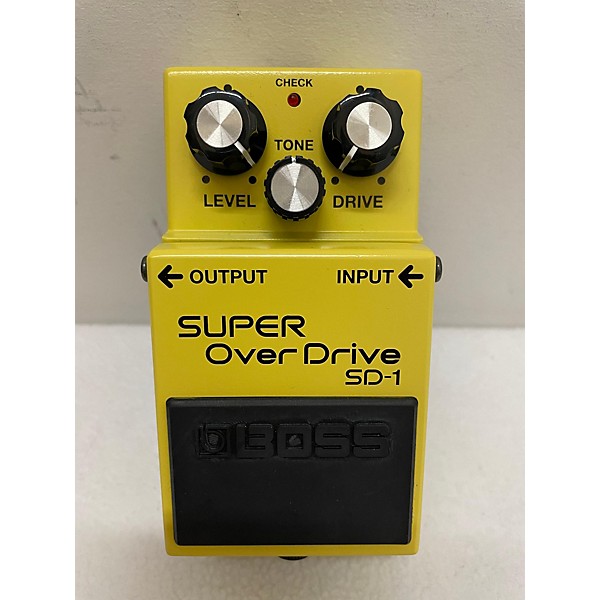 Used BOSS SD1 Super Overdrive Effect Pedal