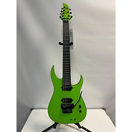 Used Schecter Guitar Research Used Schecter Guitar Research KM-7 FR S MK-III LAMBORGHINI GREEN Solid Body Electric Guitar