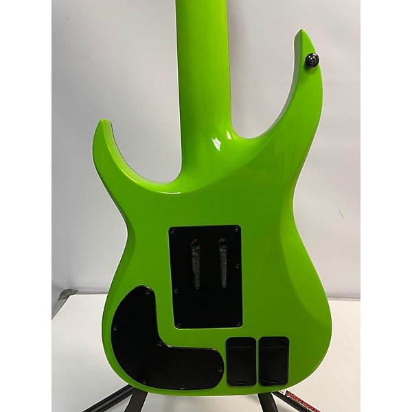 Used Schecter Guitar Research Used Schecter Guitar Research KM-7 FR S MK-III LAMBORGHINI GREEN Solid Body Electric Guitar