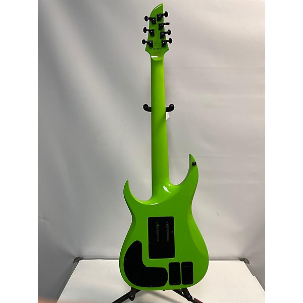 Used Schecter Guitar Research Used Schecter Guitar Research KM-7 FR S MK-III LAMBORGHINI GREEN Solid Body Electric Guitar