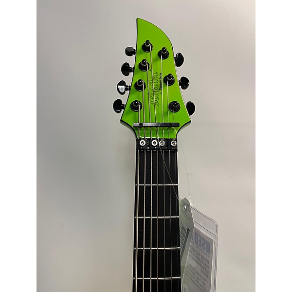 Used Schecter Guitar Research Used Schecter Guitar Research KM-7 FR S MK-III LAMBORGHINI GREEN Solid Body Electric Guitar