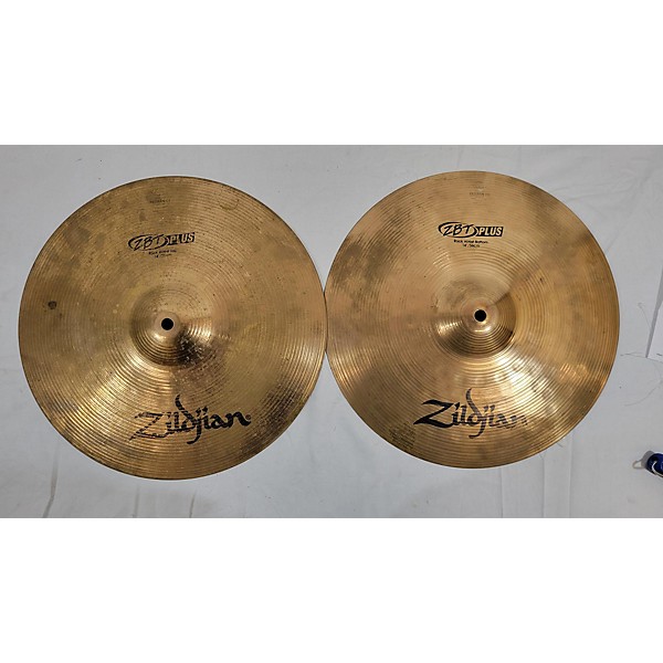 Used Zildjian 14in ZBT Plus Rock Hi Hats Pair Cymbal