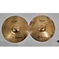 Used Zildjian 14in ZBT Plus Rock Hi Hats Pair Cymbal thumbnail