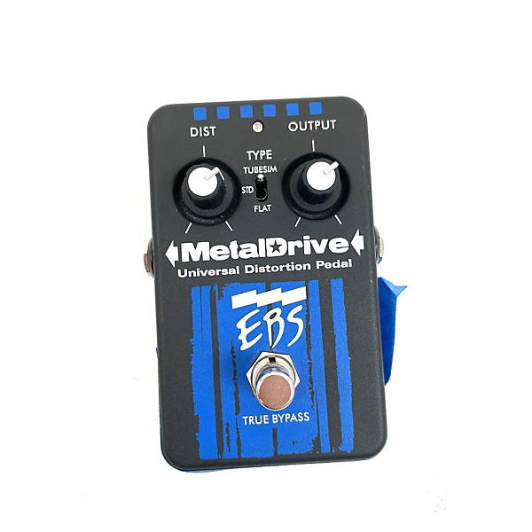 Used EBS Metaldrive Hi Gain Overdrive Bass Effect Pedal