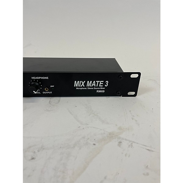 Used Rolls Mix Mate 3 Microphone/stereo Source Mixer Rm69 Unpowered Mixer