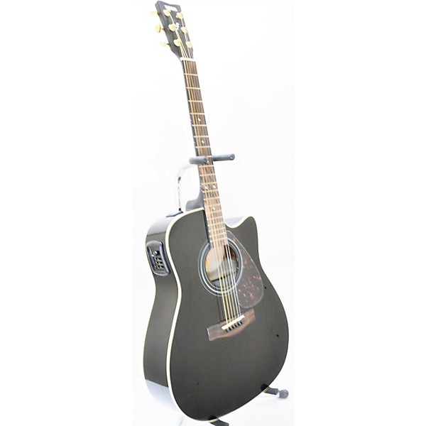 Used Yamaha FX335C Acoustic Electric Guitar Black Guitar Center
