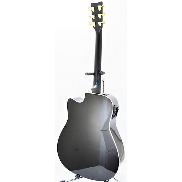 Used Yamaha FX335C Acoustic Electric Guitar Black Guitar Center