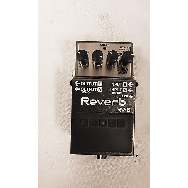 Used BOSS RV6 Digital Reverb Effect Pedal