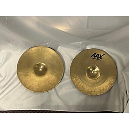 Used SABIAN 14in AAX Xplosion Hi Hat Pair Cymbal