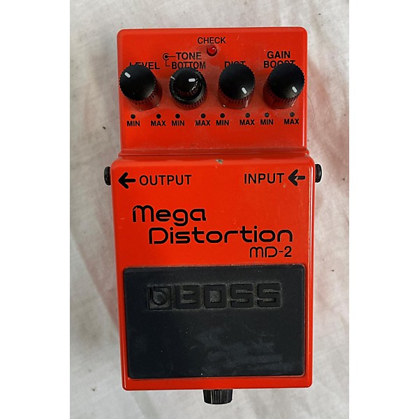 Used BOSS Used BOSS MD2 Mega Distortion Effect Pedal