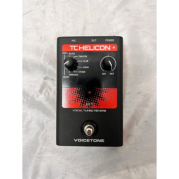 Used TC Helicon Voicetone R1 Effect Pedal