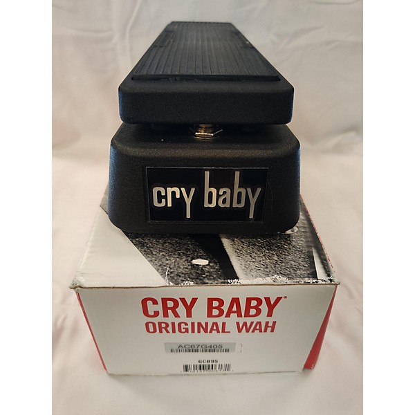 Used Dunlop GCB95 Original Crybaby Wah Effect Pedal