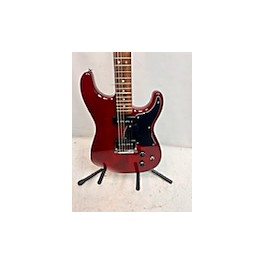 Used Squier Used Squier STRATOSONIC Red Solid Body Electric Guitar