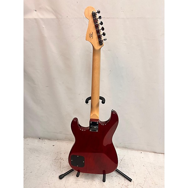 Used Squier Used Squier STRATOSONIC Red Solid Body Electric Guitar