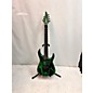 Used Jackson Used Jackson Dk24 Pro Ash 7 FR GREEN AND BLACK Solid Body Electric Guitar thumbnail