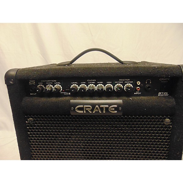 Used Crate Bt25 Bass Combo Amp