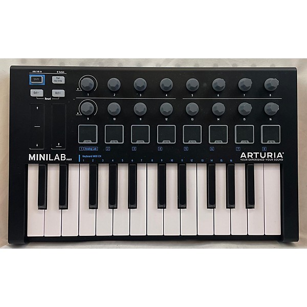 Used Arturia Minilab MKII MIDI Controller