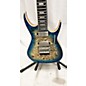 Used Dean Used Dean Exile Select Burled Poplar Turquoise Burst Solid Body Electric Guitar