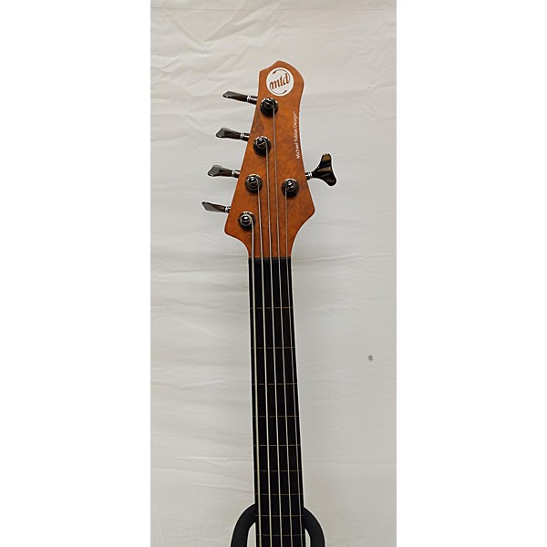 Used MTD Kingston 5 String Fretless Electric Bass Guitar