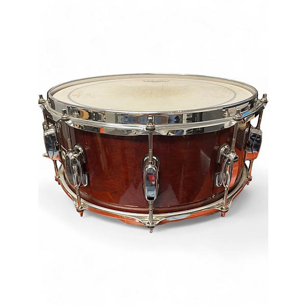 Used TAMA 14X6 Artwood Snare Drum Dakota Red