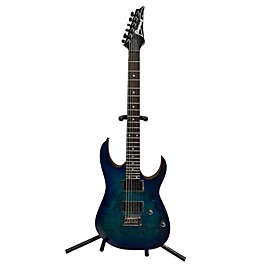 Used Ibanez Used Ibanez RG421PB Blue Solid Body Electric Guitar