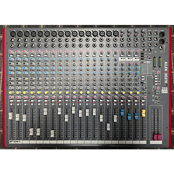 Used Allen & Heath ZED22FX Unpowered Mixer