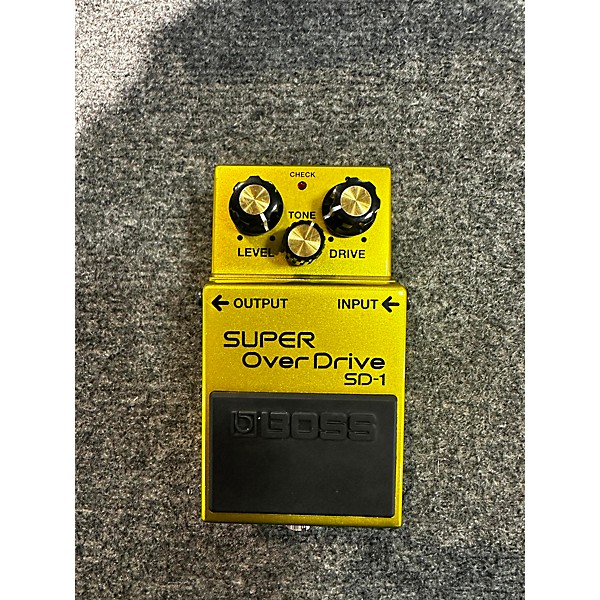 Used BOSS SD1 Super Overdrive 50th Anniversary Effect Pedal