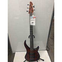 Used BOSS Used CIRRUS EXP 5 STRING Trans Brown Electric Bass Guitar