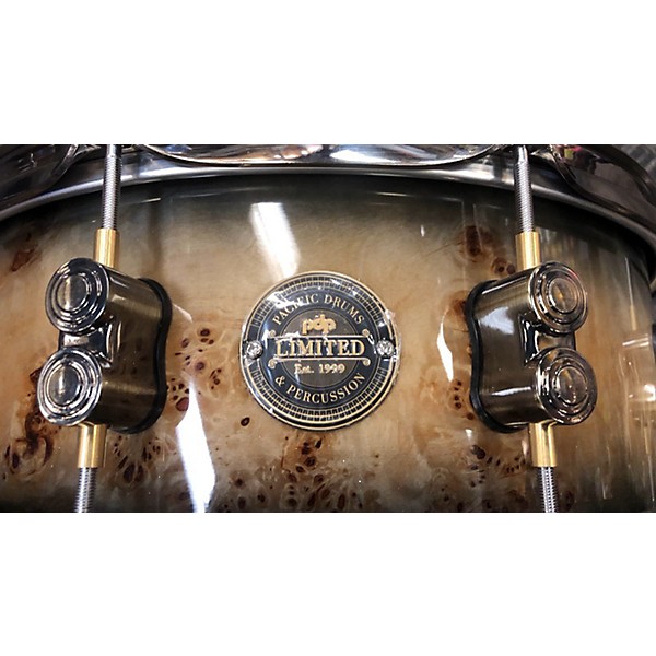 Used PDP by DW Used PDP By DW 5X14 Limited Maple Burl Snare Drum Natural