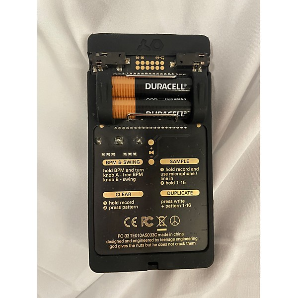Used teenage engineering Pocket Operator Knock Out Patch Bay