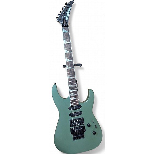 Used Jackson SL3X Army Drab Solid Body Electric Guitar