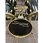 Used Slingerland 1970s BLACK AND GOLD Drum Kit thumbnail