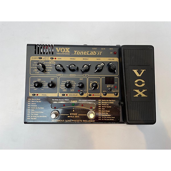 Used VOX Tone Lab ST Effect Processor