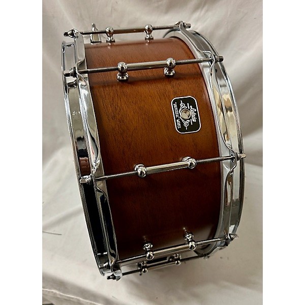 Used Ludwig 14X6.5 Universal Mahogony Snare Drum Drum