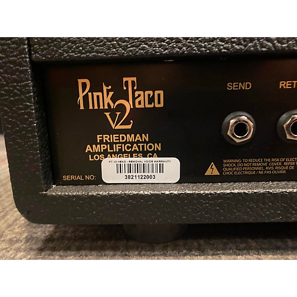 Used Friedman Used Friedman Pink Taco V2 Tube Guitar Amp Head