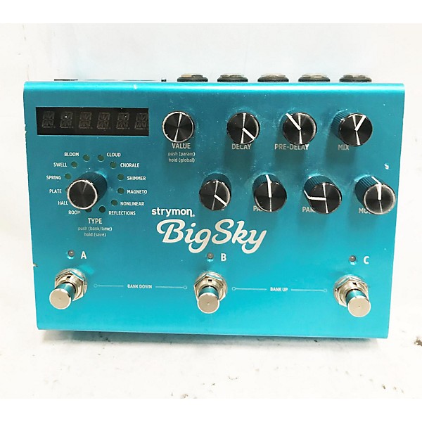 Used Strymon Bigsky Reverb Effect Pedal | Guitar Center