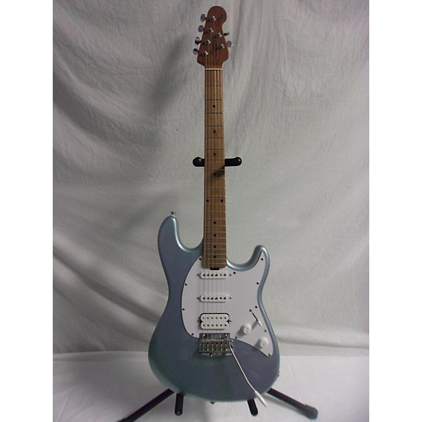 Used Sterling by Music Man Used Sterling By Music Man CUTLASS HSS FIREMIST SILVER Solid Body Electric Guitar