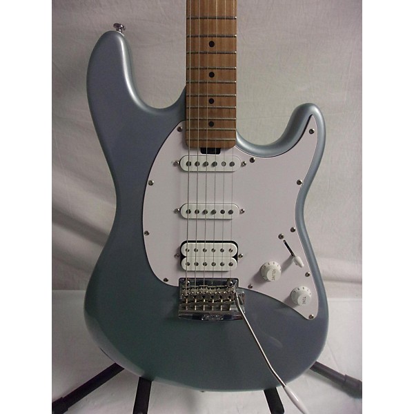 Used Sterling by Music Man Used Sterling By Music Man CUTLASS HSS FIREMIST SILVER Solid Body Electric Guitar