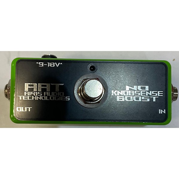 Used AIRIS AUDIO TECHNOLOGIES NO KNOBSENSE BOOST Pedal