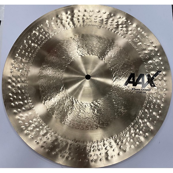 Used SABIAN 17in AAX Xtreme Chinese Brilliant Cymbal