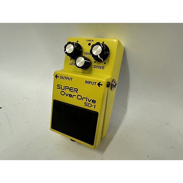 Used BOSS SD1 Super Overdrive Effect Pedal