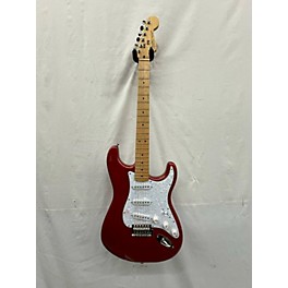 Used Fender Used 2006 Fender 60th Anniversary Standard Stratocaster Chrome Red Solid Body Electric Guitar