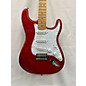 Used Fender Used 2006 Fender 60th Anniversary Standard Stratocaster Chrome Red Solid Body Electric Guitar