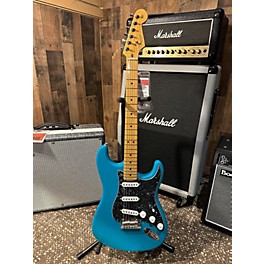 Used Fender Used 2021 Fender American Professional II Stratocaster Miami Blue Solid Body Electric Guitar