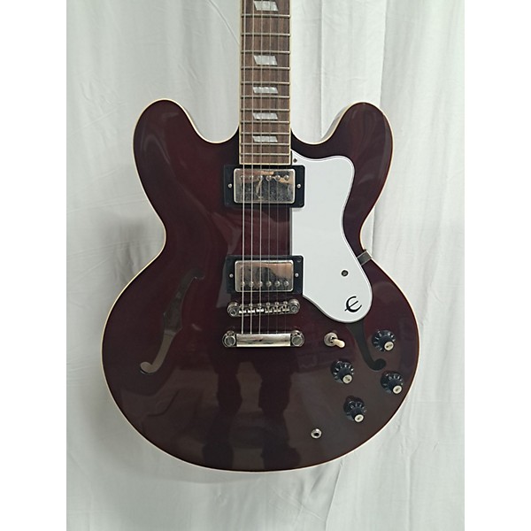 Used Epiphone Used Epiphone Noel Gallagher Signature Riviera Wine Red Solid Body Electric Guitar