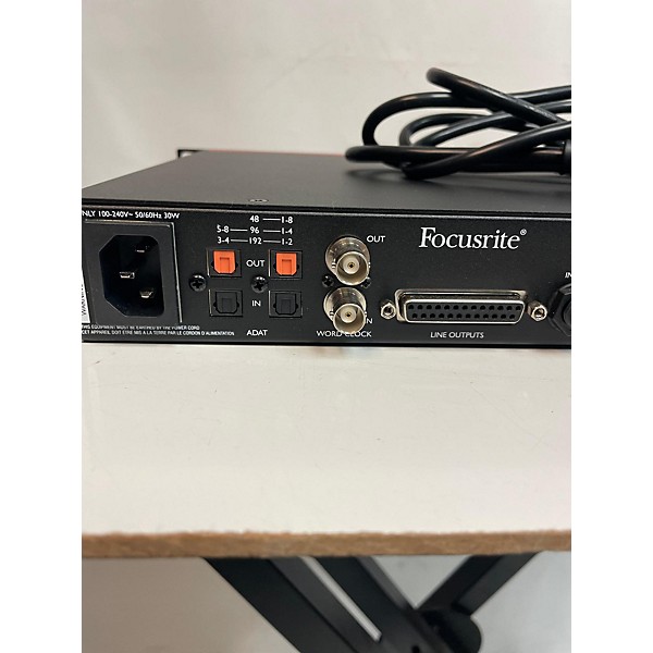 Used Focusrite Clarett 8PreX Audio Interface