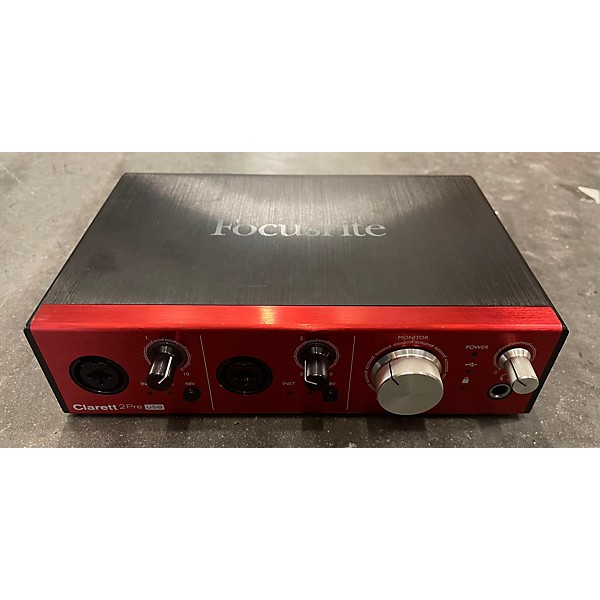 Used Focusrite Clarett 2Pre Audio Interface